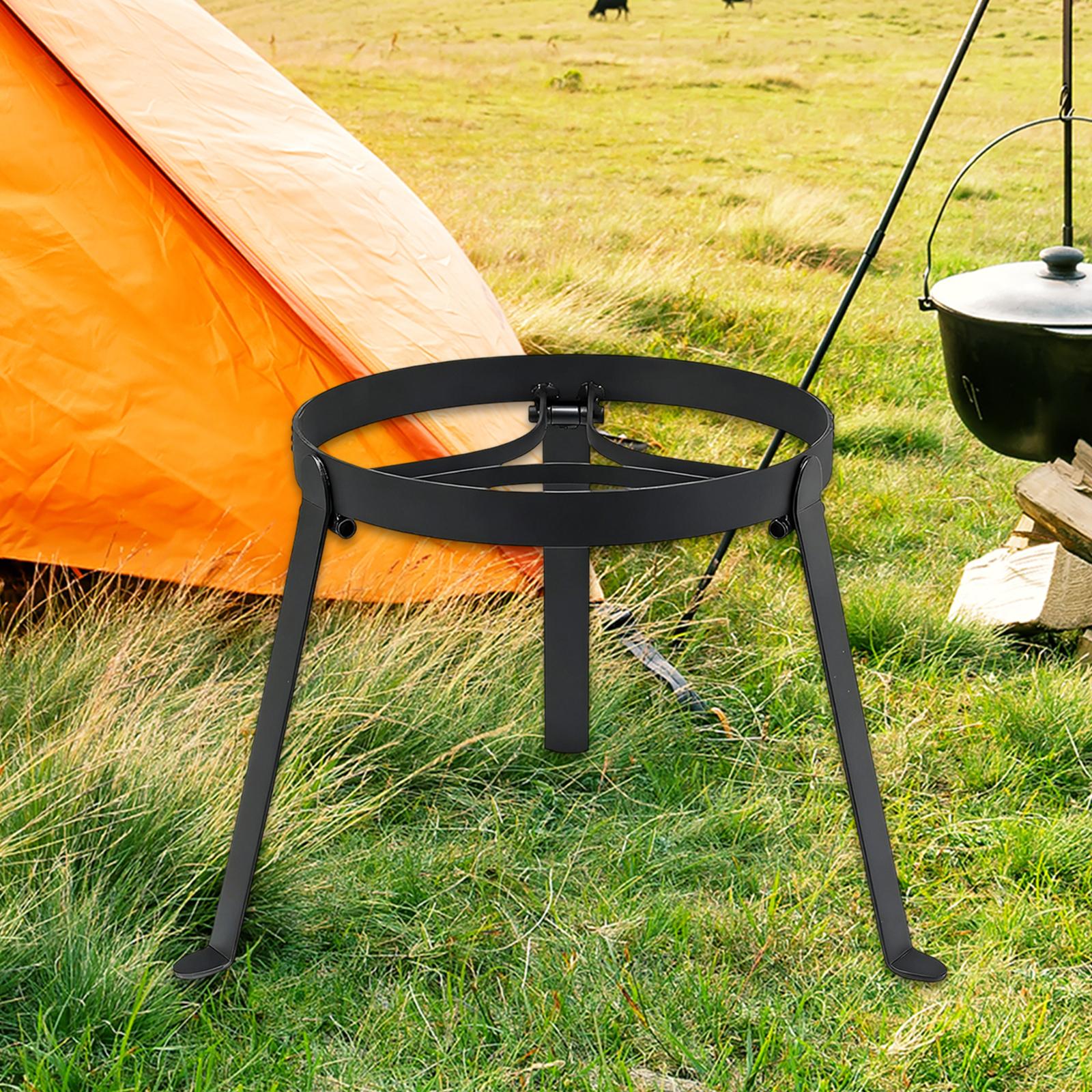 Camping Hiking Cooking - Katlanabilir Kamp Ateşi Üçayaklı Demir Taşınabilir