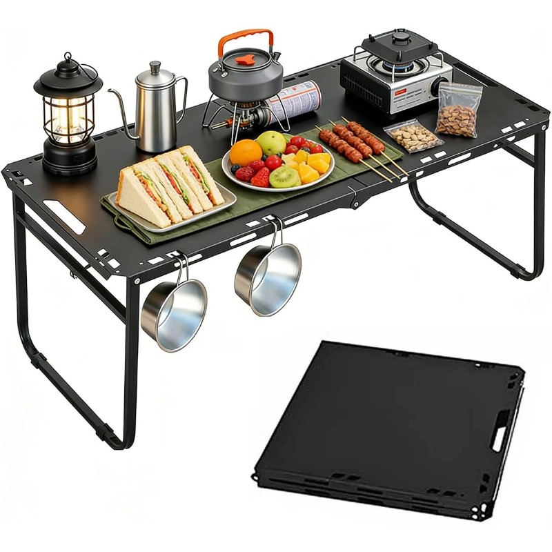 Camping Cooking Table - Kamp Masası Ayarlanabilir Katlanabilir Taşınabilir RV