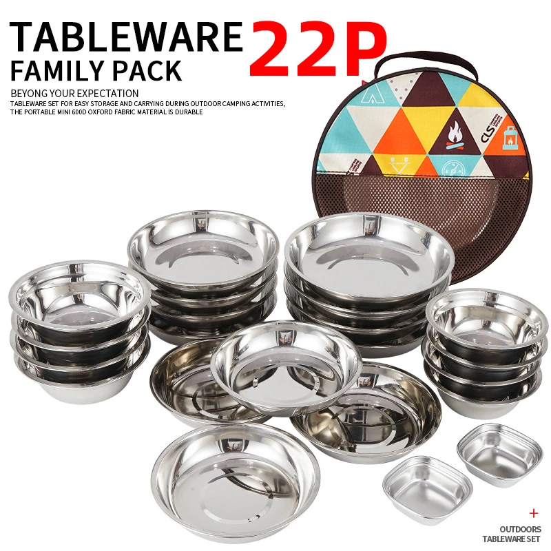 22 Parçalı Taşınabilir Kamp Ye - Camping Cooking Dining Set incelemesi ve fiyatı