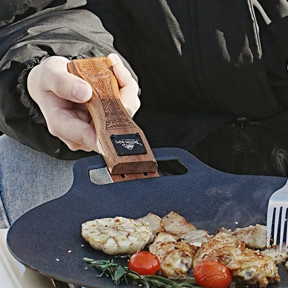 Dış Mekan Doğal Ahşap Izgara T - Camping Hiking Cooking incelemesi ve fiyatı