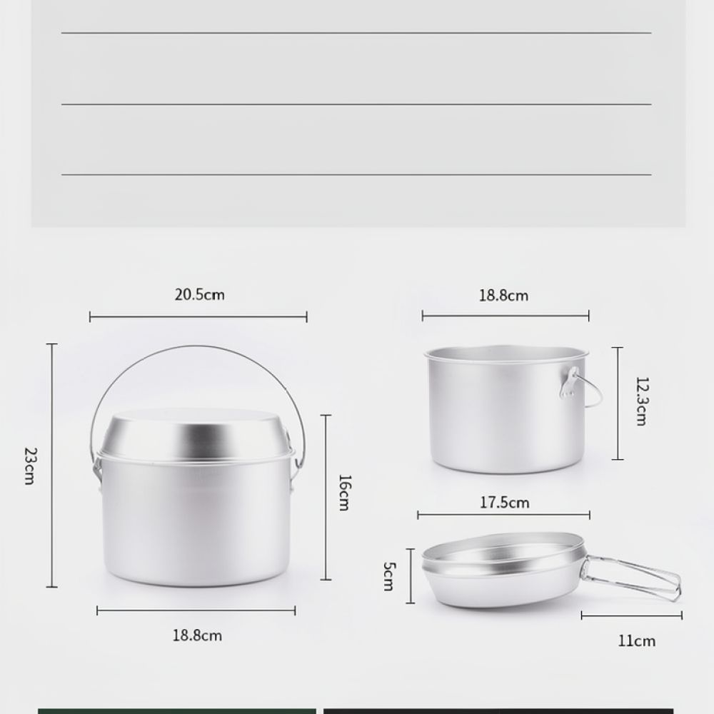 Starck Kamp için Dış Mekan Kam - Camping Cooking Dining Set incelemesi ve fiyatı