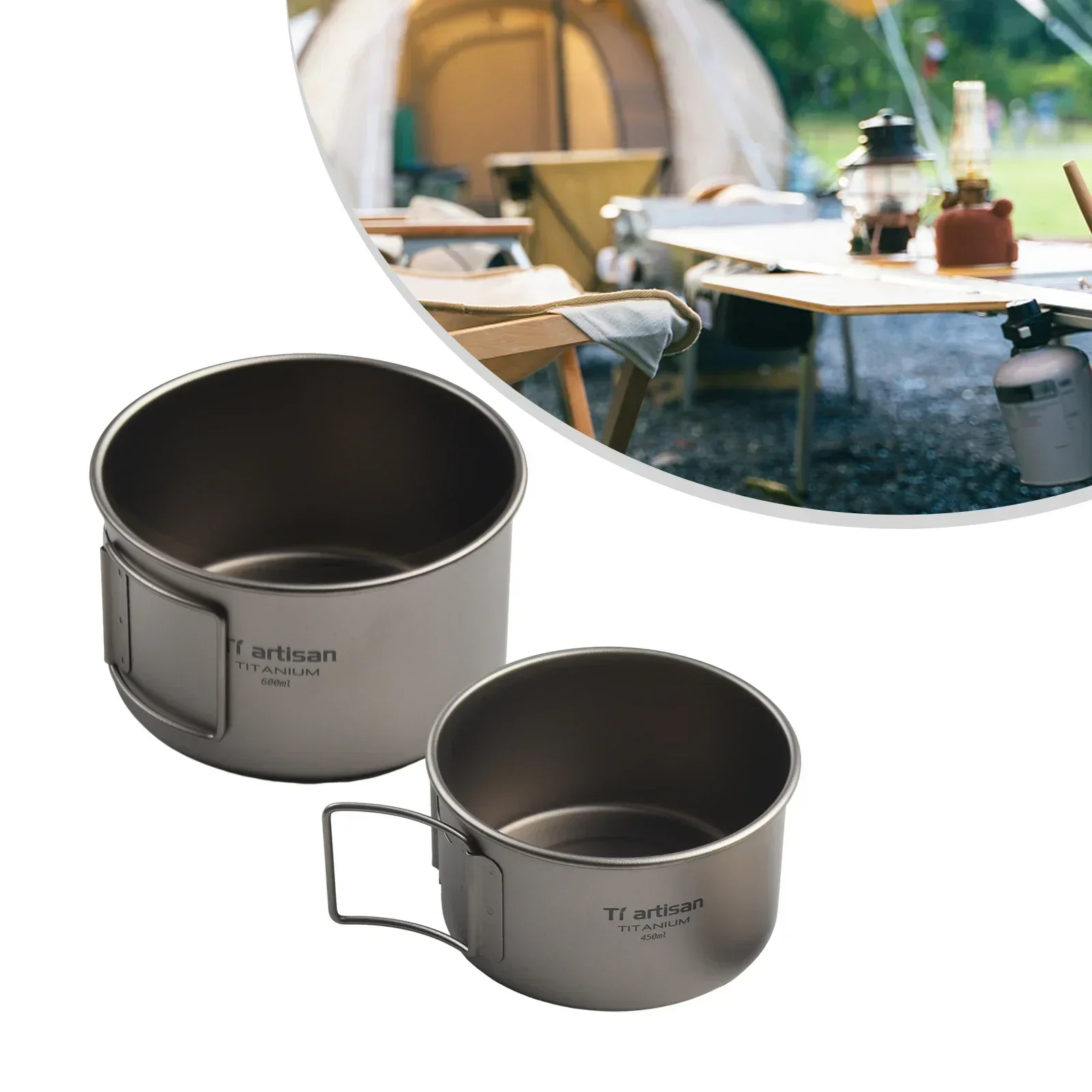 Titanyum Kase Katlanır Saplı K - Camping Cooking Container incelemesi ve fiyatı