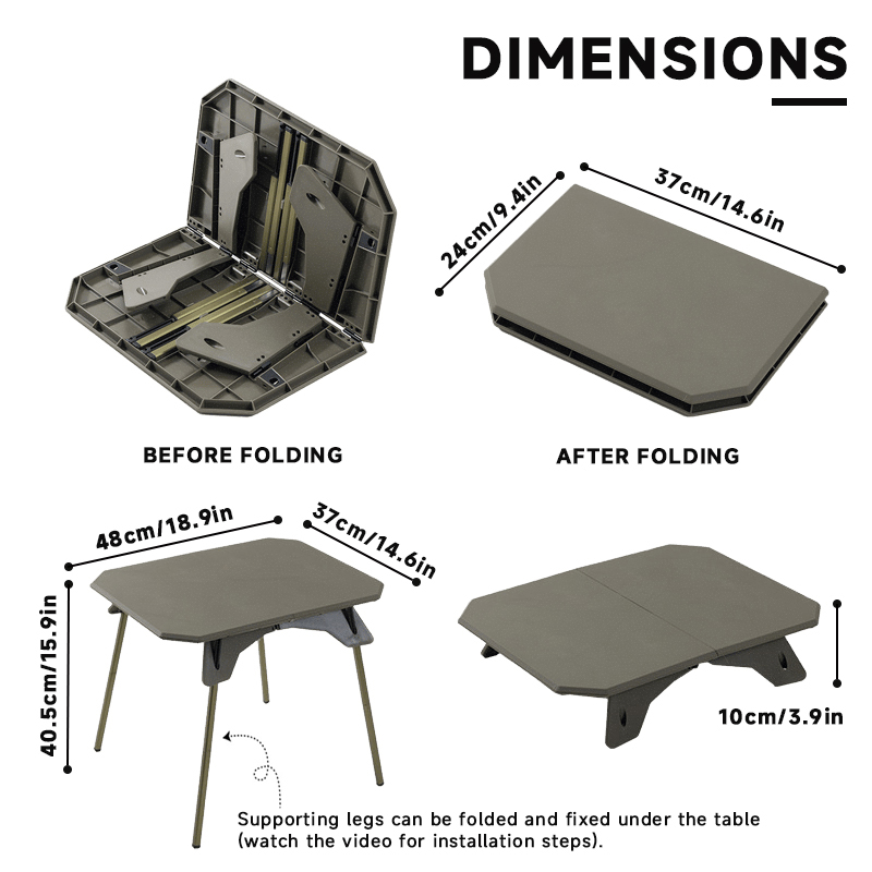 WESTTUNE Açık Kamp Masa Ultral - Camping Cooking Table incelemesi ve fiyatı
